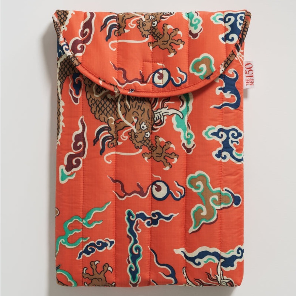 Baggu x the met dragon laptop sleeve